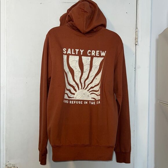 SALTY CREW Perfect Set Tech Hoodie-M {NWT} - Picture 4 of 7